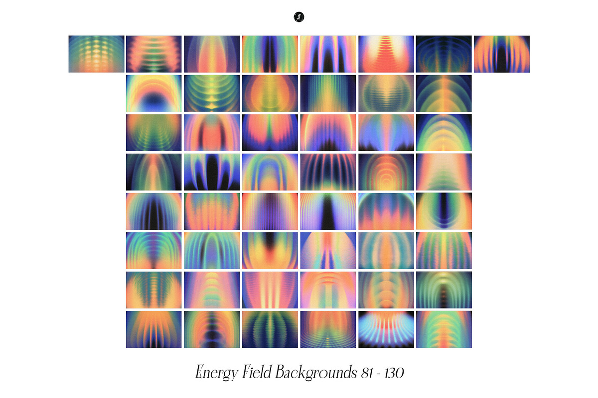 Energy Field Halftone Backgrounds, a Background Graphic by Freezerondigital (Photo 9 of 16)