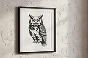 Owl Illustration Pack, an Animal Illustration by Tekuni (Thumbnail 9 of 12)