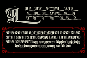 Helarctos Antique Font, a Blackletter Font by TypeClassHeroes (Thumbnail 12 of 15)