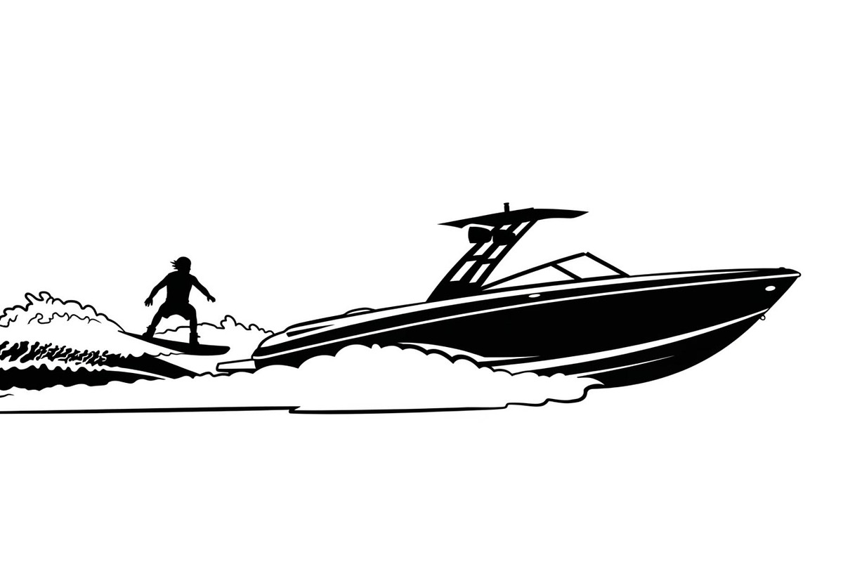 Water Ski Silhouette Vector Bundle, an Illustration by Designs_River (Photo 12 of 51)