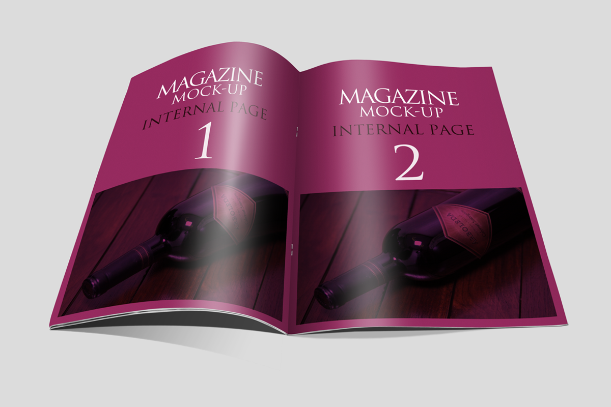 Magazine Mock-up, a Print Template by Srvalle (Photo 6 of 11)