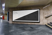 Subway Poster Mockup Bundle Metro, an Advertising Mockup by FoundImages (Thumbnail 47 of 61)