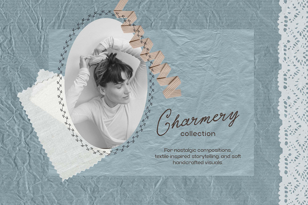 Charmery – Textile Nostalgia, an Object Graphic by DigARTbyHavroshka (Photo 15 of 15)