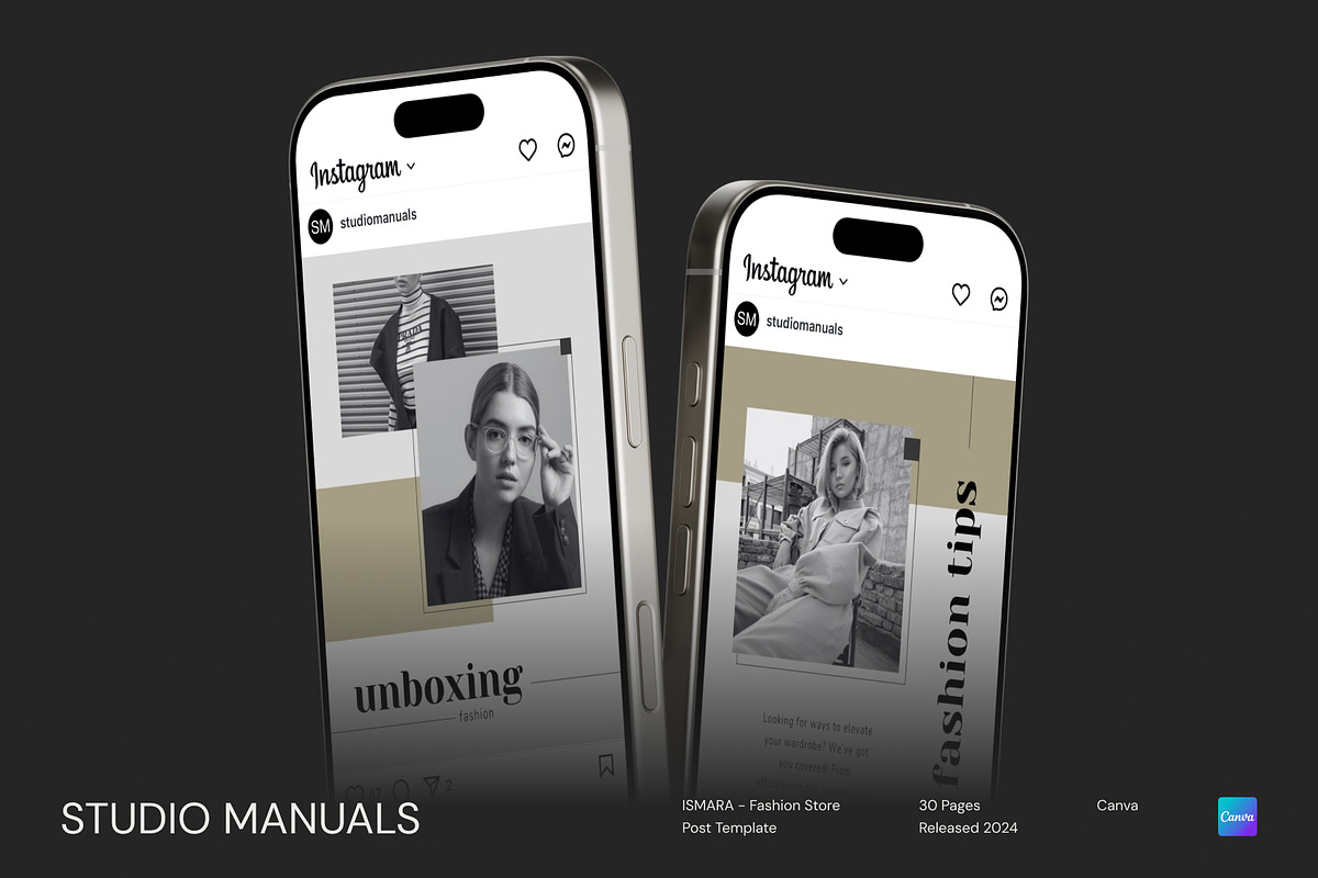 ISMARA – Fashion Store Post Template, a Social Media Template by Studio Manuals (Photo 3 of 8)