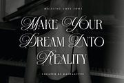 Majestic Love Beautiful Serif Font, a Serif Font by RantautypeStudio (Thumbnail 2 of 17)