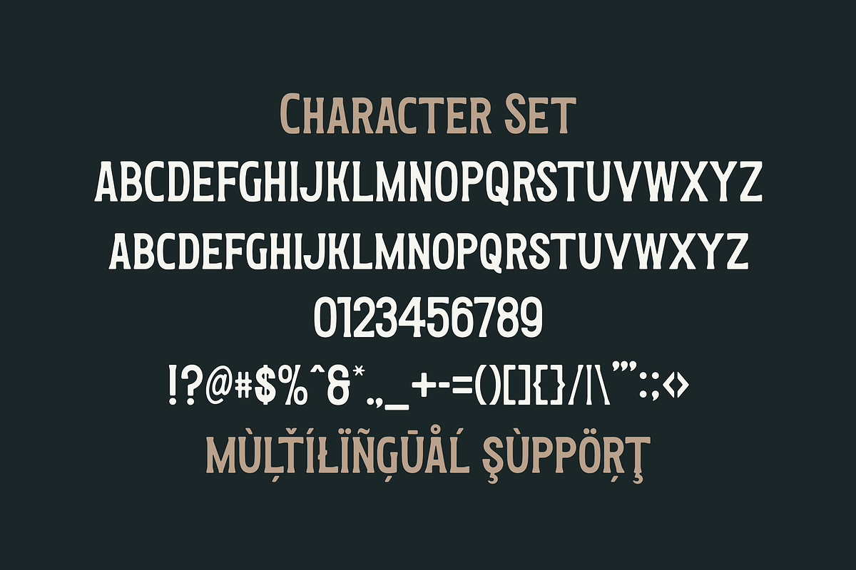 Badrock Vintage Typeface, a Sans Serif Font by Moodtype (Photo 6 of 6)