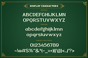 Brown Hunter Victorian Set, a Serif Font by alit design (Thumbnail 21 of 32)