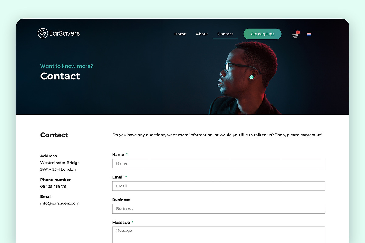 EarSavers Store - Elementor Pro Kit, a WordPress Template by DidentityNL (Photo 7 of 7)