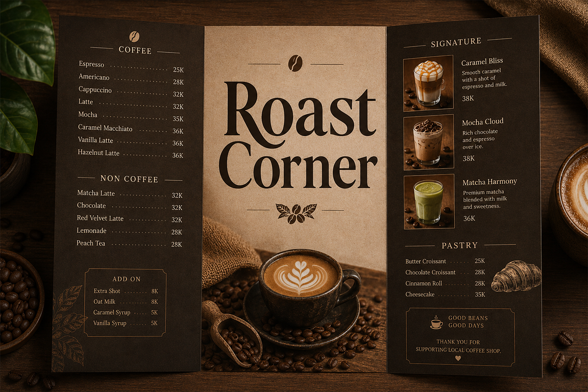 Roast Ledger - Modern Serif Font, a Serif Font by overlaytemplates (Photo 2 of 5)
