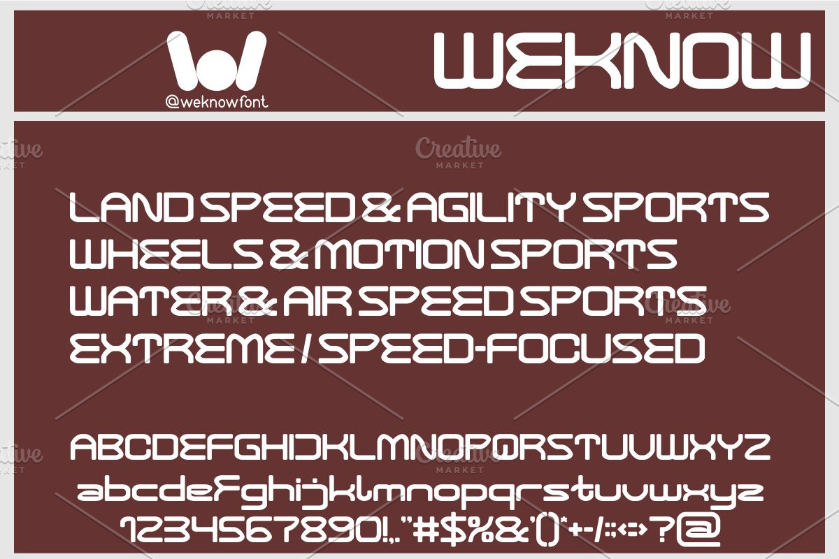 Spread Wings font, a Font by weknow (Photo 3 of 8)