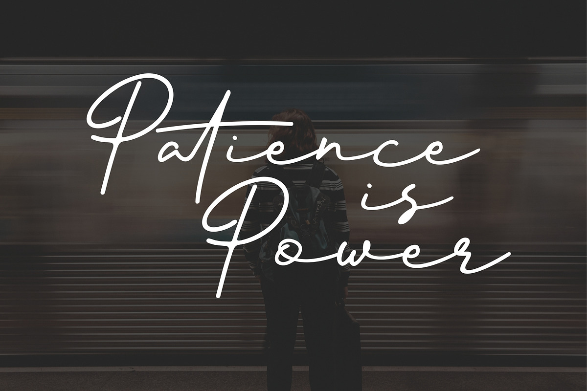 Better Signature Font preview 8