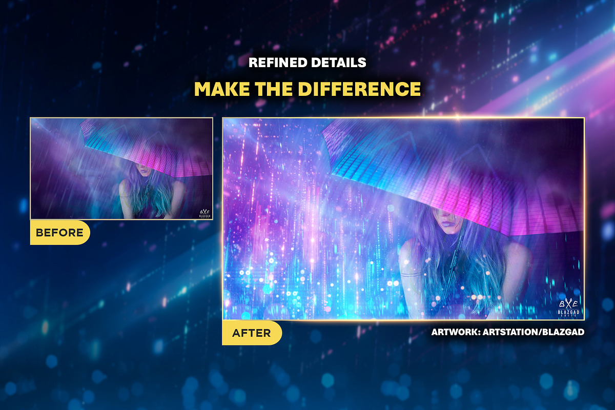250+ Dots Neon Light Overlay Effects, an Object Graphic by Mikel Blazgad (Photo 5 of 10)