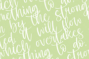 Shelter Melody Handwritten Script, a Script Font by stylishtype.co (Thumbnail 15 of 20)