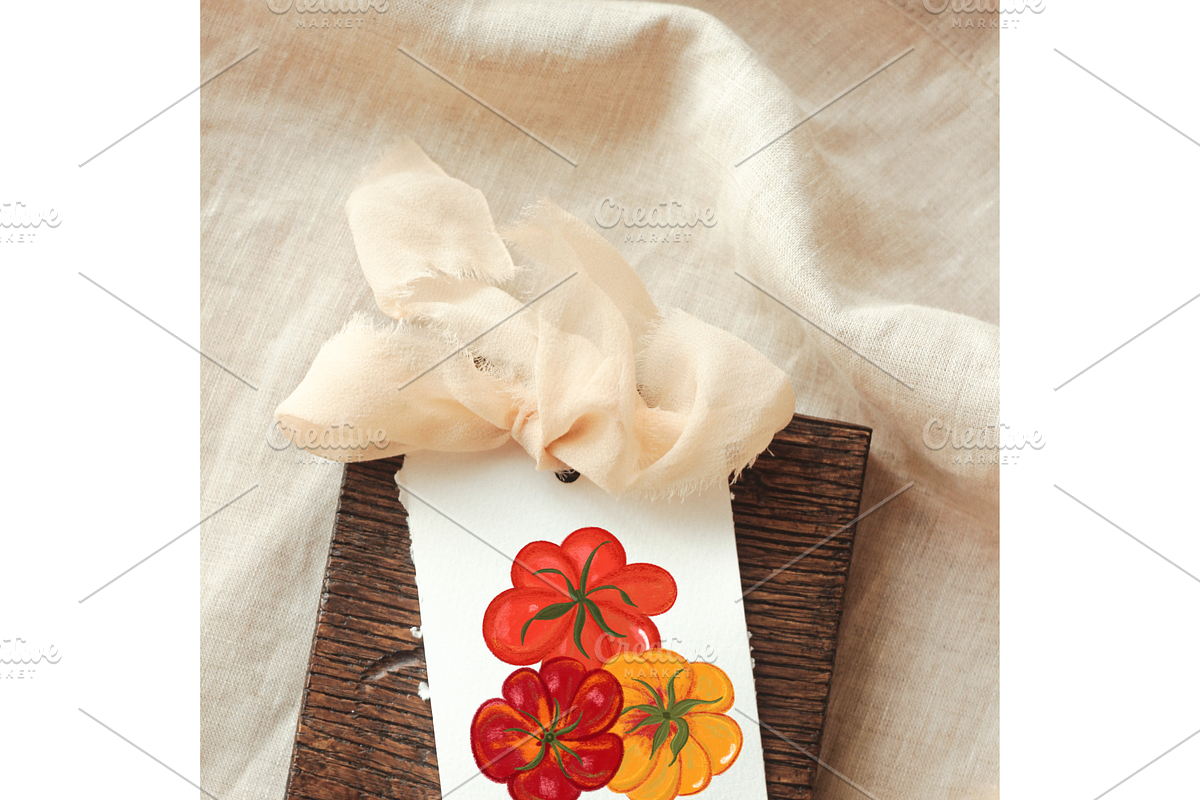 Oil Pastel Whimsical Tomatoes Set, a Food Illustration by Oleksandra Illustrates (Photo 10 of 16)