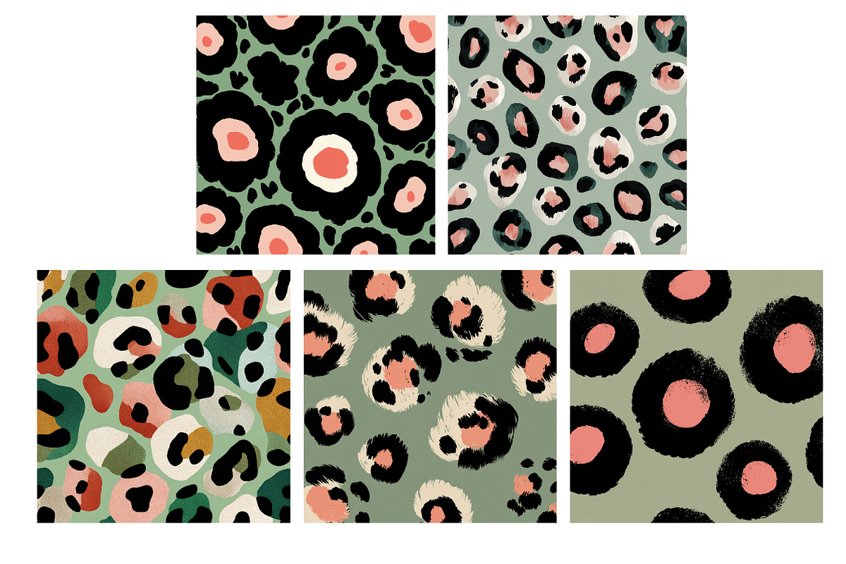 Leopard Print Digital Paper Bundle, a Pattern Graphic by DreamArtGraphic (Photo 4 of 5)