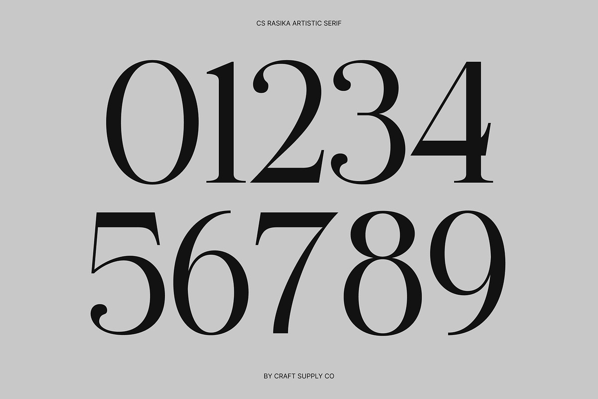 Rasika – Elegant Serif Font, a Serif Font by Craft Supply Co. (Photo 5 of 8)