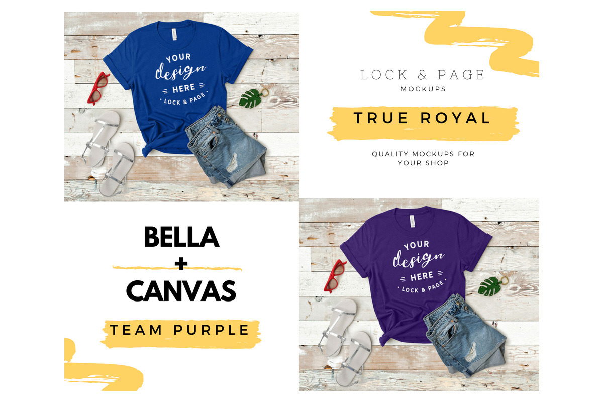 Bella Canvas 3001 Mega Bundle Mockup, a Shirt Mockup by lock and page (Photo 32 of 84)