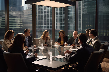 Executive Collaboration Snapshot Int, a Photo by SaroStock