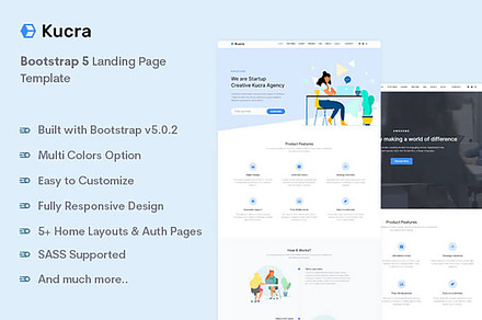 Creative Agency Bootstrap 5 Template | Bootstrap Themes ~ Creative Market