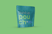4 PSD Stand-up Pouch Mockup (square), a Cups & Container Mockup by easymock (Thumbnail 10 of 11)