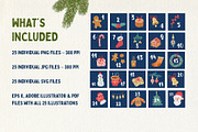 Cozy Christmas Advent Calendar, a Seasonal Illustration by Checks & Dots (Thumbnail 2 of 4)
