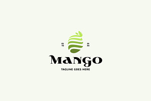 fresh mango logo, a Branding & Logo Template by ZHR Creative