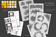 Watercolor Floral Bouquet Creator, a Decorative Illustration by whiteheartdesign (Thumbnail 9 of 11)