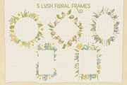 Vintage Spring Floral Patterns, a Pattern Graphic by PATTERNS etc. (Thumbnail 9 of 19)