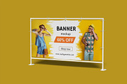 Banner Mockup, a Product Mockup by Bangdastudio (Thumbnail 4 of 7)