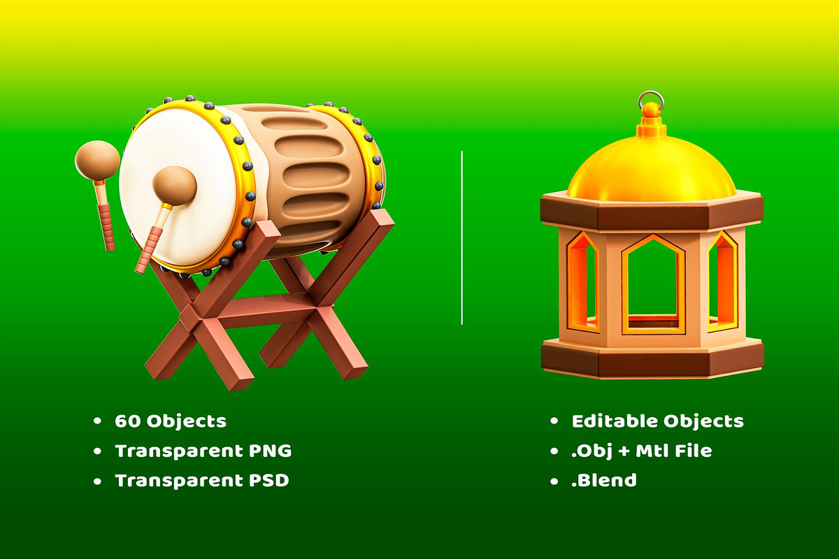 3d Ramadan Icon, an Object 3D Model by Lumina_ui_ux202 (Photo 4 of 6)
