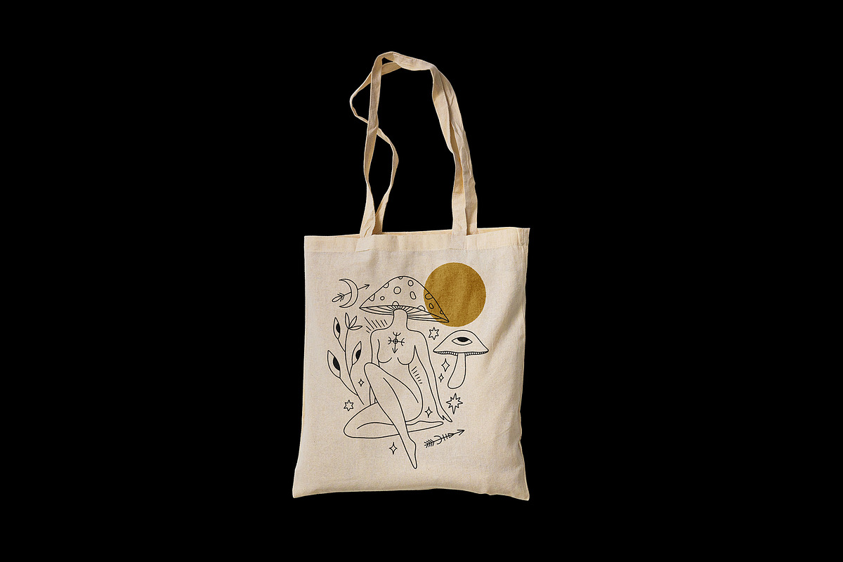 Mushroom Lady Bundle, an Illustration by Annie Konst (Photo 11 of 19)