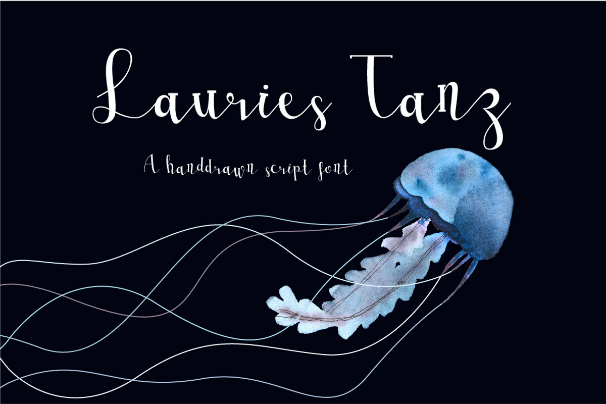 Lauries Tanz Script Font preview 4