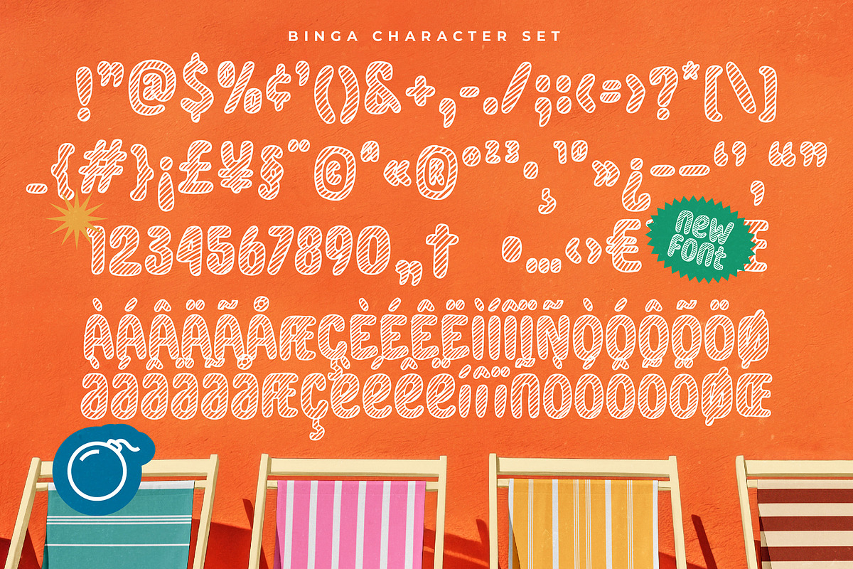 Binga Doogle Marker Typeface, a Font by Jaruka (Photo 6 of 11)