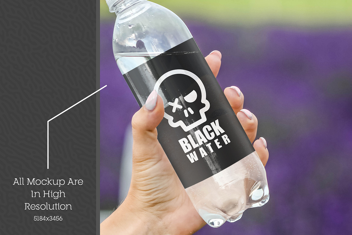 Water Bottle Mockup #07, a Product Mockup by alexandeerco (Photo 3 of 5)