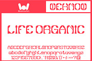 Synthetic Flora font, a Font by weknow (Thumbnail 4 of 8)