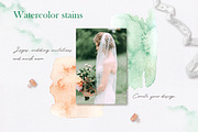 Mint and blush - watercolor clipart, a Decorative Illustration by long summer (Thumbnail 8 of 10)