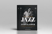 Jazz Concert Flyer, a Flyer Template by Tokosatsu (Thumbnail 3 of 4)