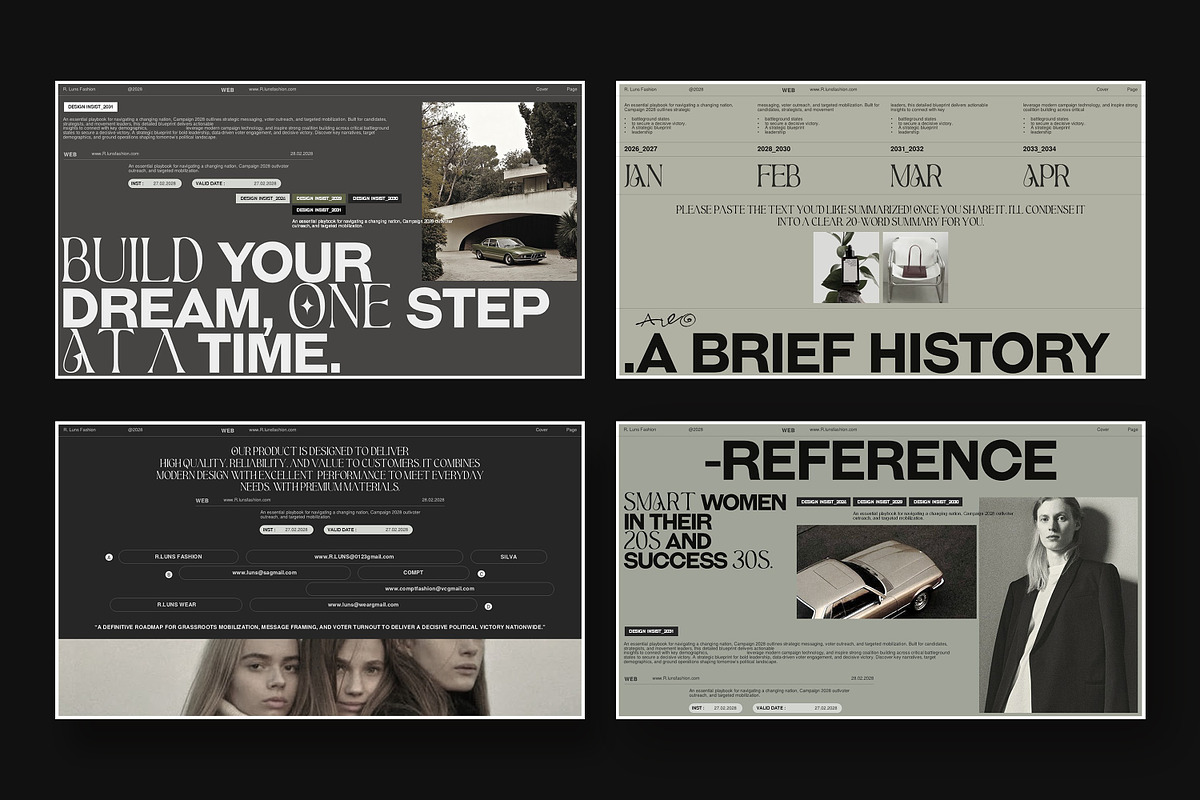 Brief Campaign '2028 Presentation, a Presentation Template by GoldenPixelStudio (Photo 9 of 10)
