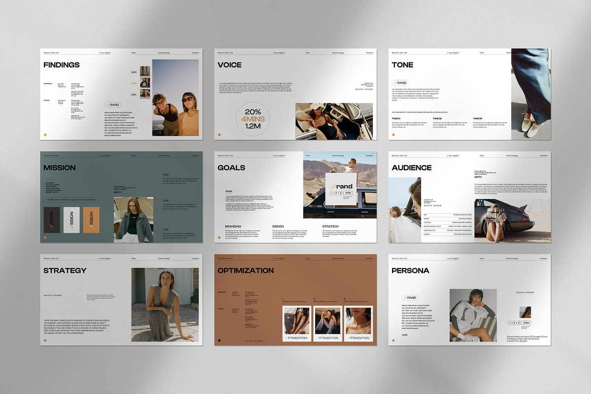 Brand Strategy Presentation Template preview 7