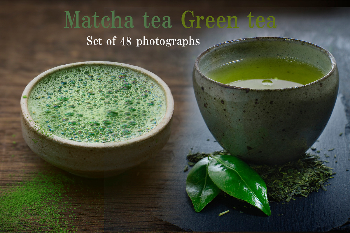 Green tea and Matcha tea, an Object Graphic by Pullia (Photo 11 of 12)