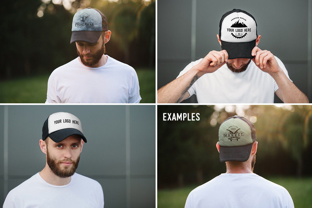 Baseball hat mock up, a Hat Mockup by Arfis (Photo 4 of 5)
