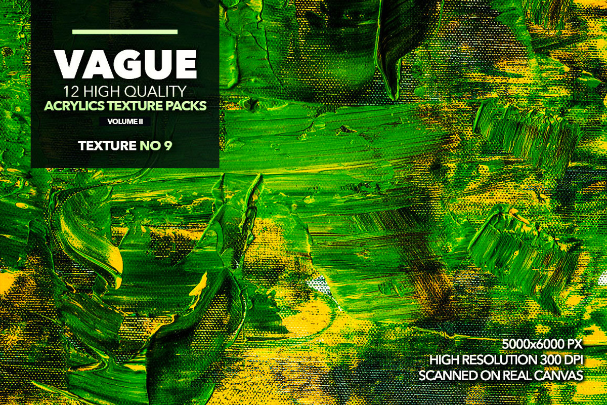 Vague II: 12 Acrylics Textures, a Texture Graphic by nicholasasmita (Photo 10 of 13)