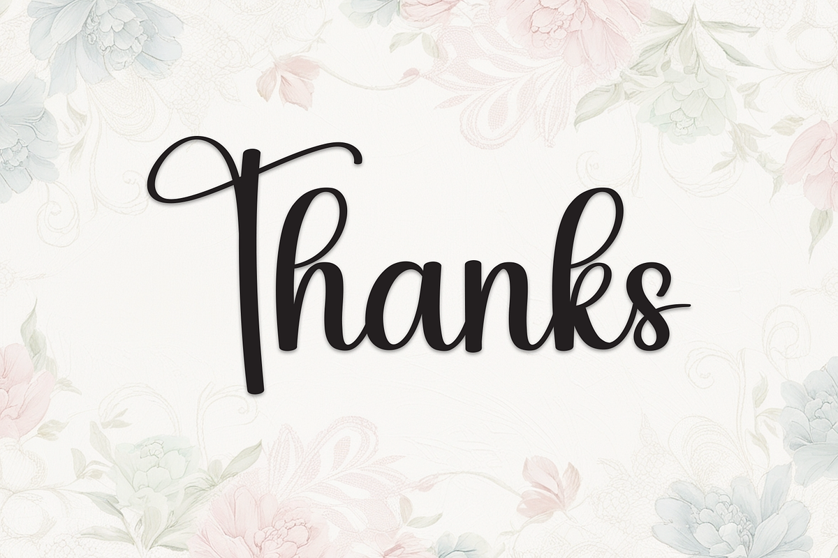 Evalyna | Script Font, a Handwritten Font by Scratchones (Photo 9 of 9)