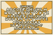 Travis Zone - Playful Display Font, a Sans Serif Font by StringLabs (Thumbnail 14 of 15)