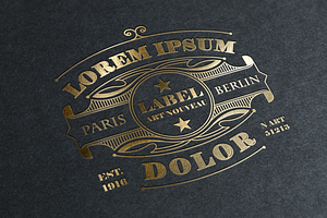 Vintage Art Deco Logo