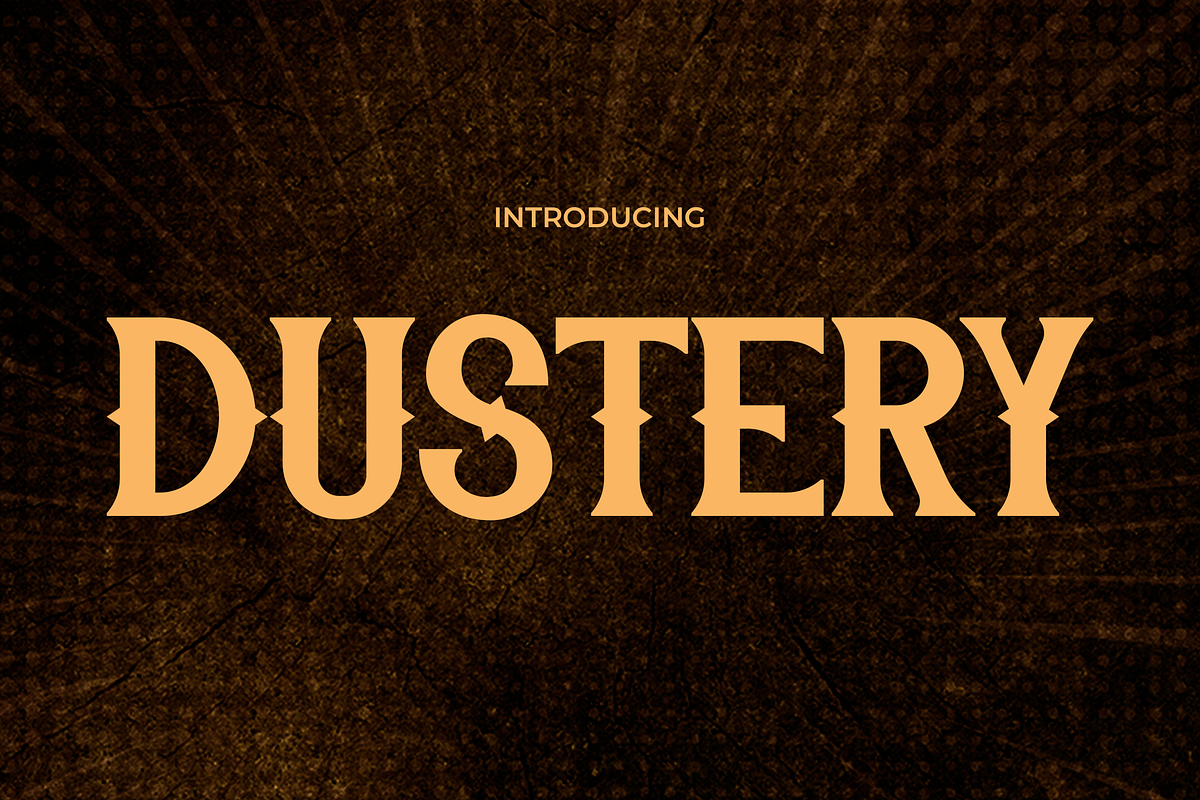 DUSTERY, a Serif Font by TokoPress (Photo 1 of 10)