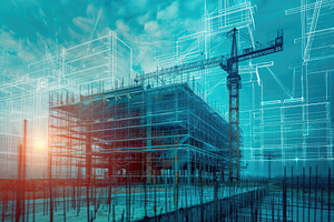 A building in the process of being c, a Photo by Iftikhar Alam
