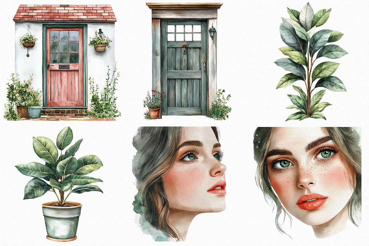 Interior Design Clipart PNG, an Illustration by Libby Wishes (Photo 7 of 7)