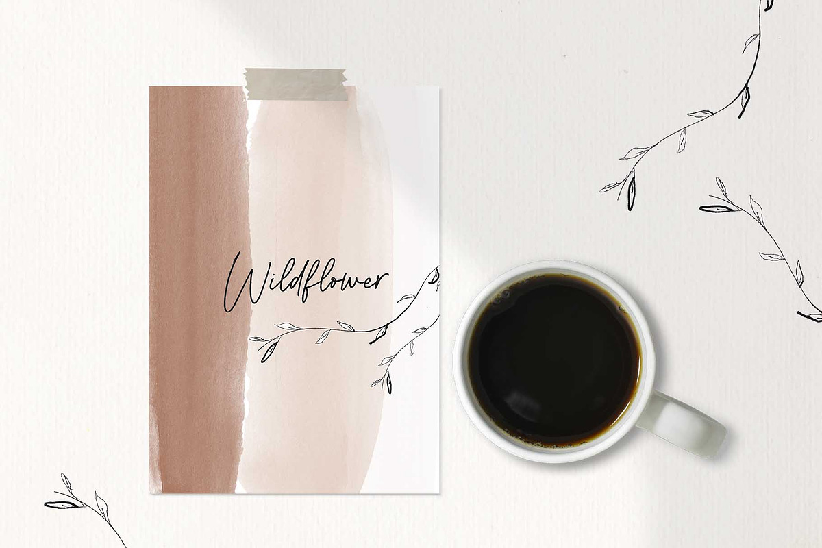 Watercolor Brushstrokes Brush Pack, a Brush Add-On by Chelsea Bromley (Photo 3 of 4)