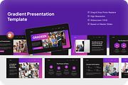 Gradient PowerPoint, a Presentation Template by Annora Studio (Thumbnail 1 of 5)